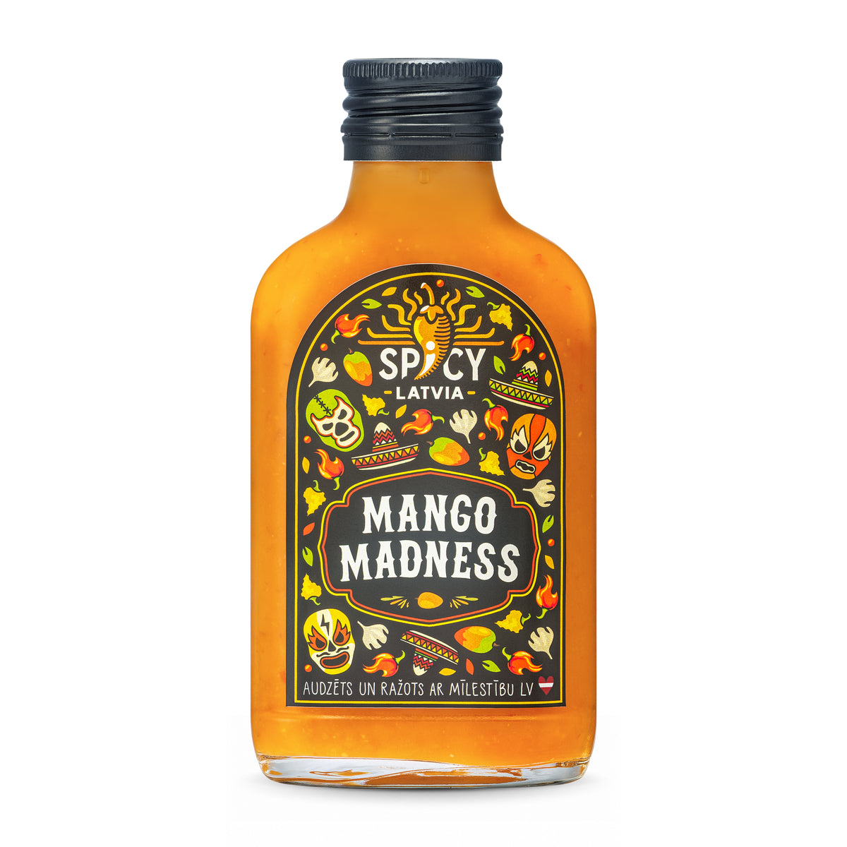 Mango Madness asā mērce 100ml [ļoti asa, 4/5]