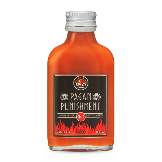 Pagan Punishment Nr. 1 [Ghost Pepper & Roasted Garlic, Mega Ass, 5/5]