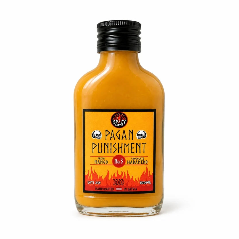 Pagan Punishment No.3 Mango & Chocolate Habanero 100ml [Super Hot, 5/5]
