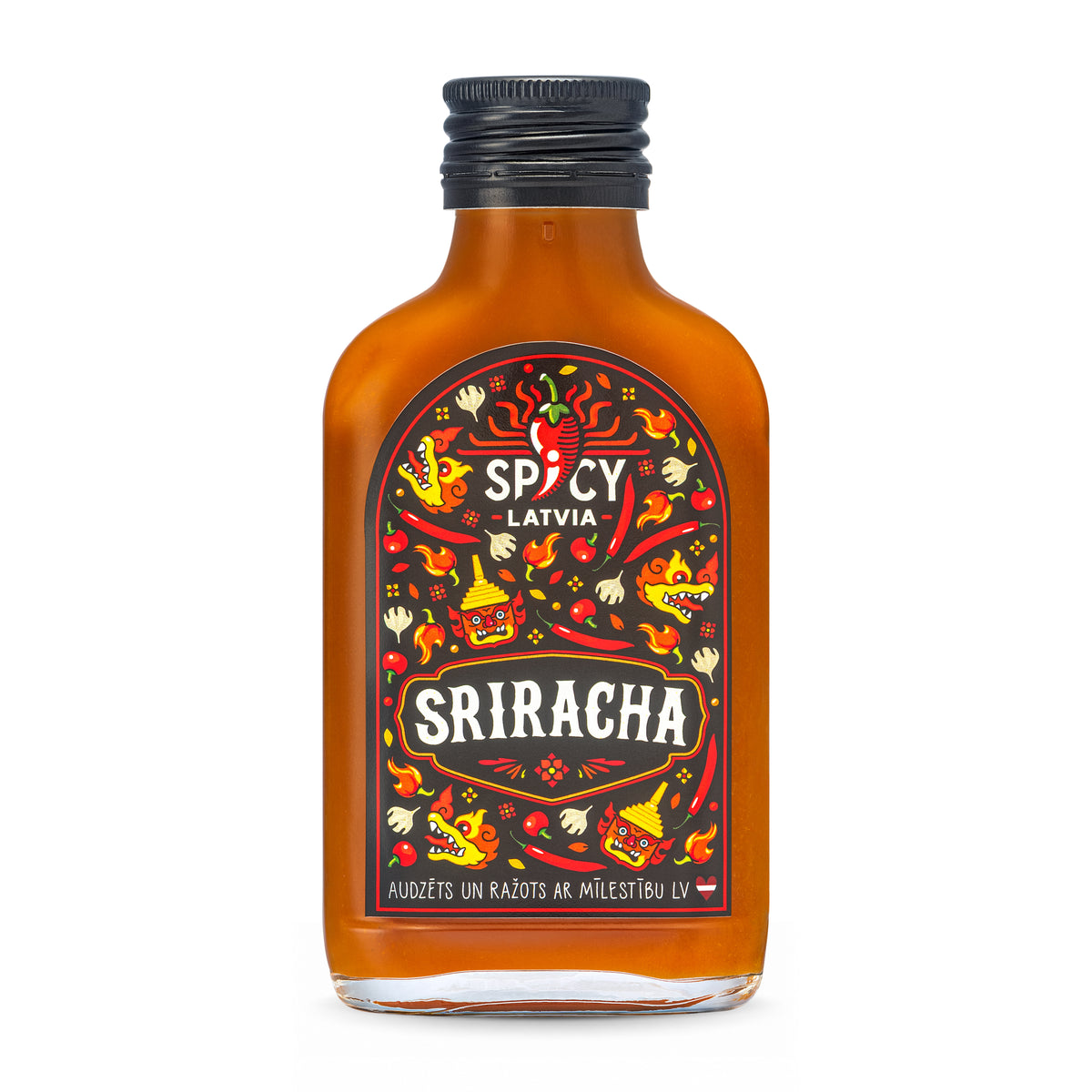 Sriracha asā mērce 100ml [ļoti asa, 4/5]