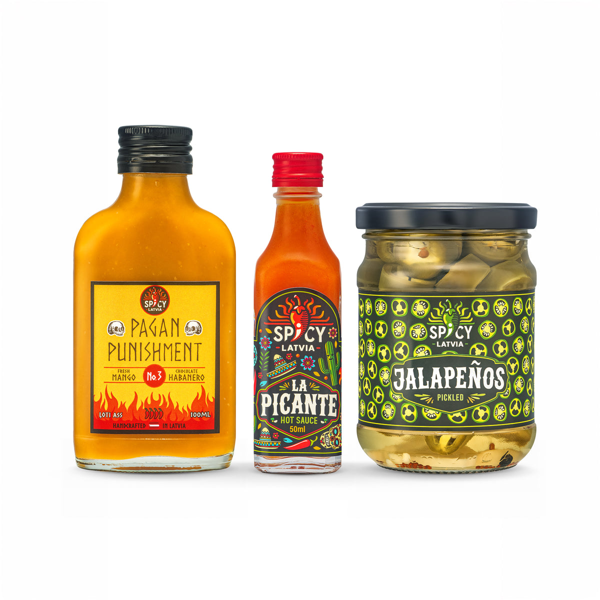Spicy Latvia starta komplekts (3 produkti)