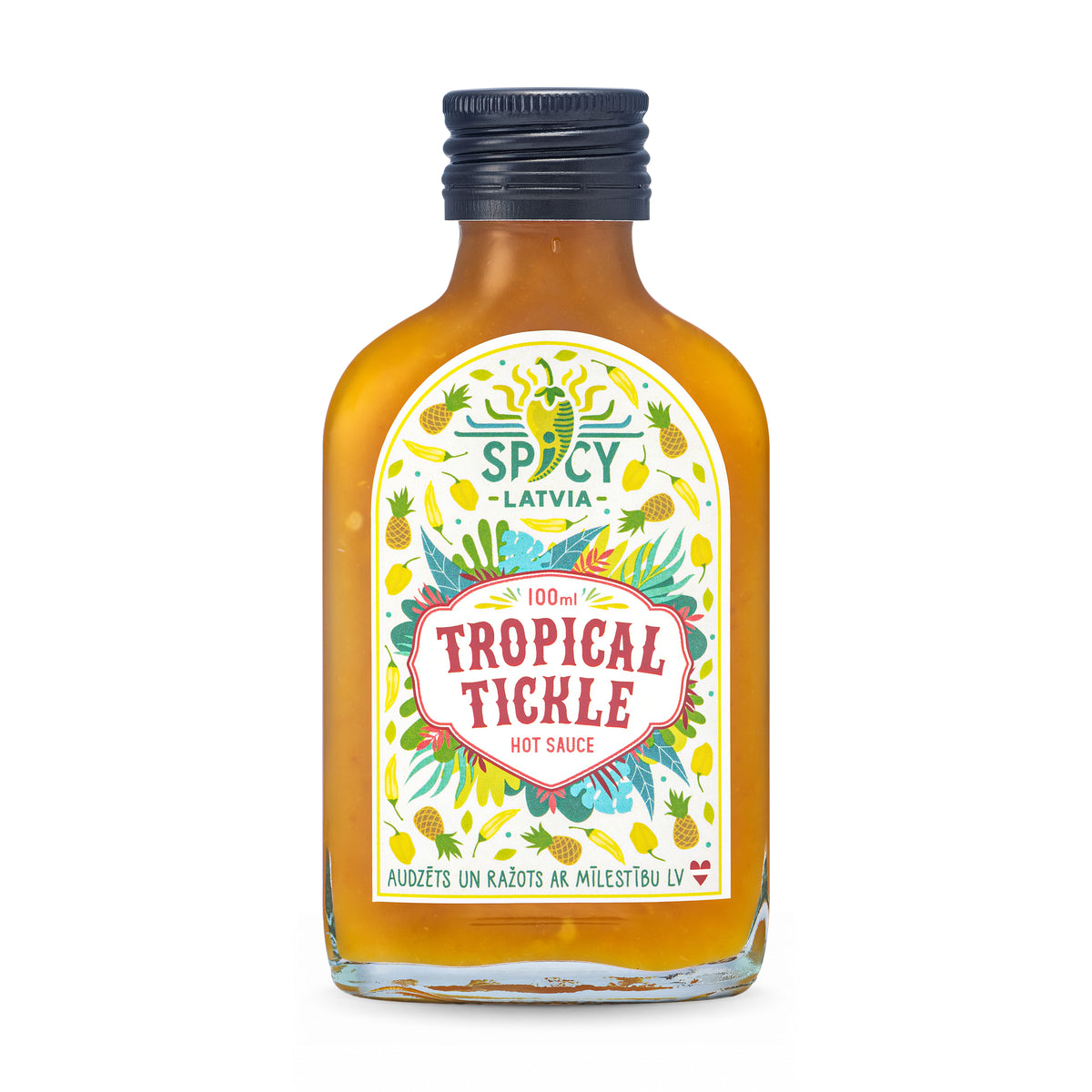 Tropical Tickle asā mērce - 100ml [ļoti asa, 4/5]